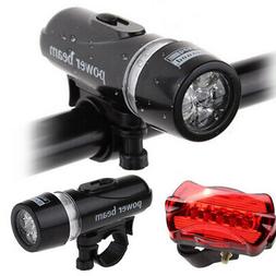 Anteriore 5 Led + Posteriore 5 Led Torcia Faro Faretto
