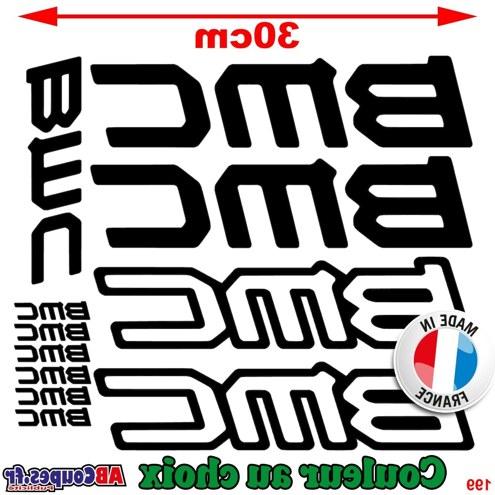 11 adesivi bmc autoadesivi telaio bicicletta mountain