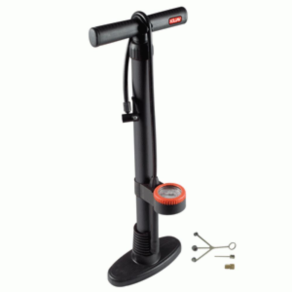 1372030 pompa gonfiaggio con manometro per bicicletta