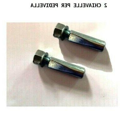 2 chiavette chiavelle per pedivella bici bicicletta