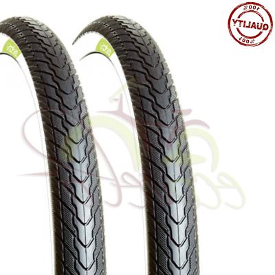 2 copertoni bianco nero per bici bicicletta