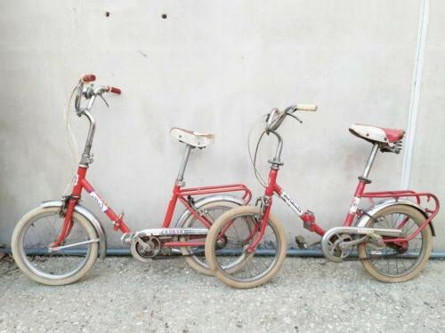 2x bicicletta pieghevole da bambino tipo graziella
