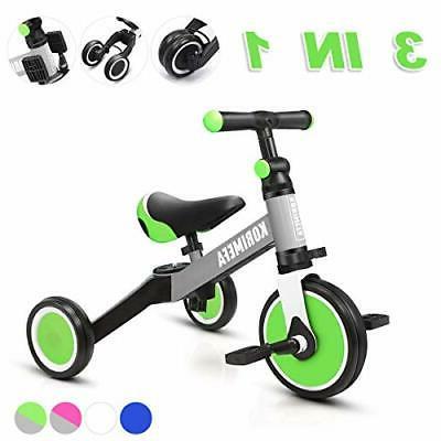 3 in 1 triciclo per bambini bicicletta