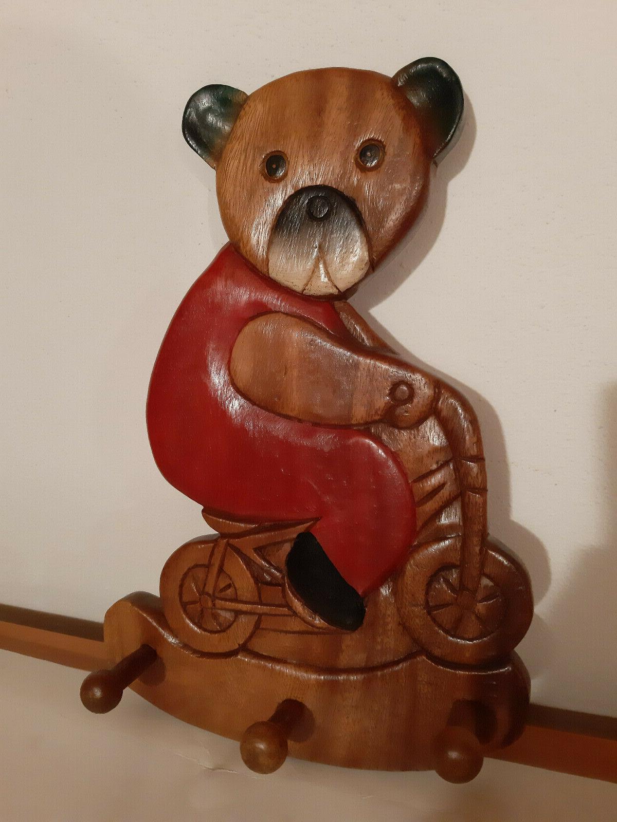 appendiabiti originale in legno per cameretta bambini