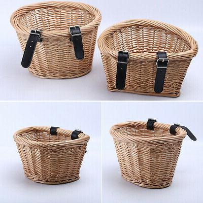 bambini cestino bicicletta acquisti salice tessuto a