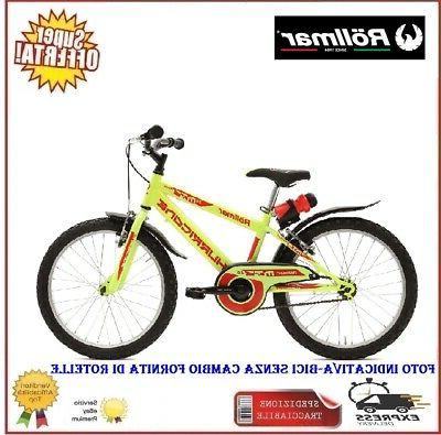 Bici 16 Bimbo Mtb Bicicletta Bambino Rollmar Hurricane