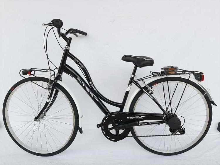 bici 28 trekking ctb donna 6v nera