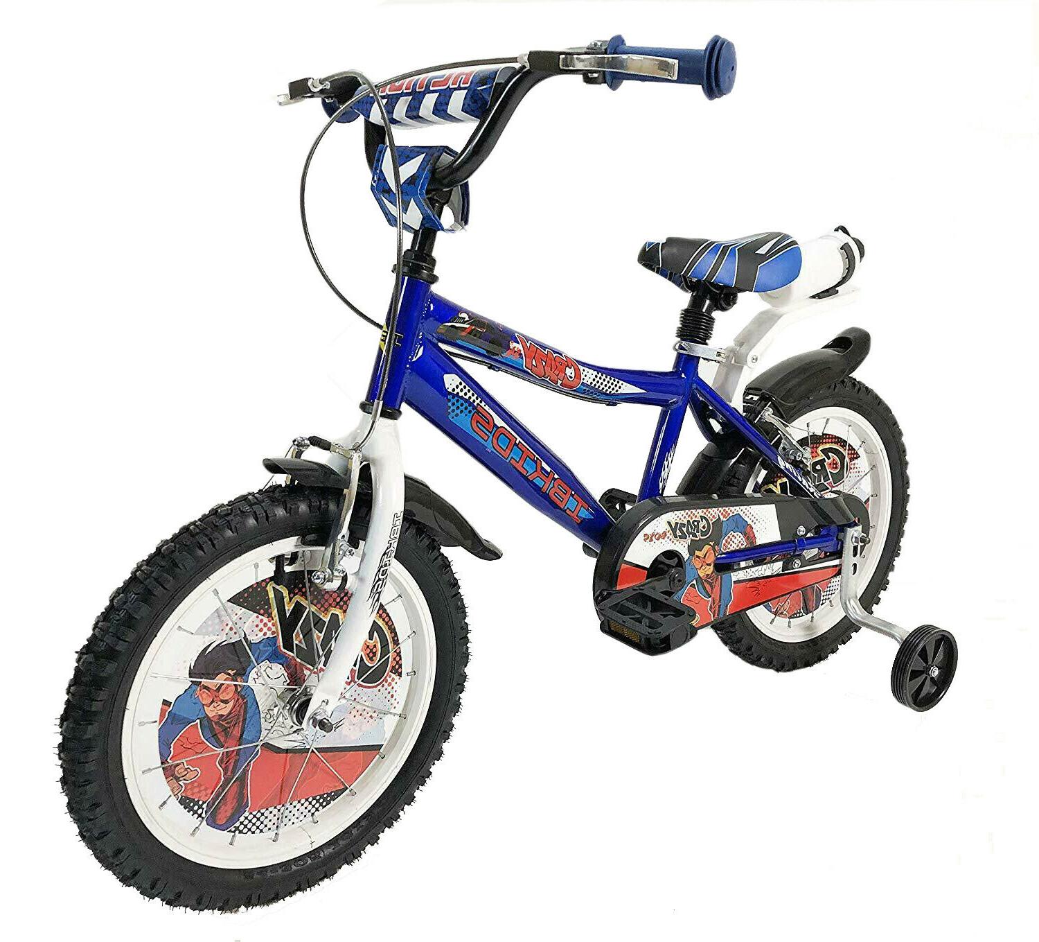 bici bicicletta 16 pollici crazy bambino bimbo