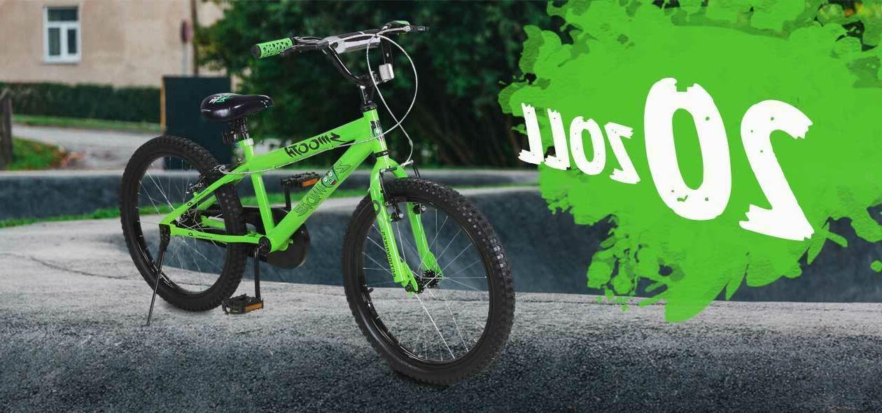 bici bicicletta bambino zombie colore verde 16