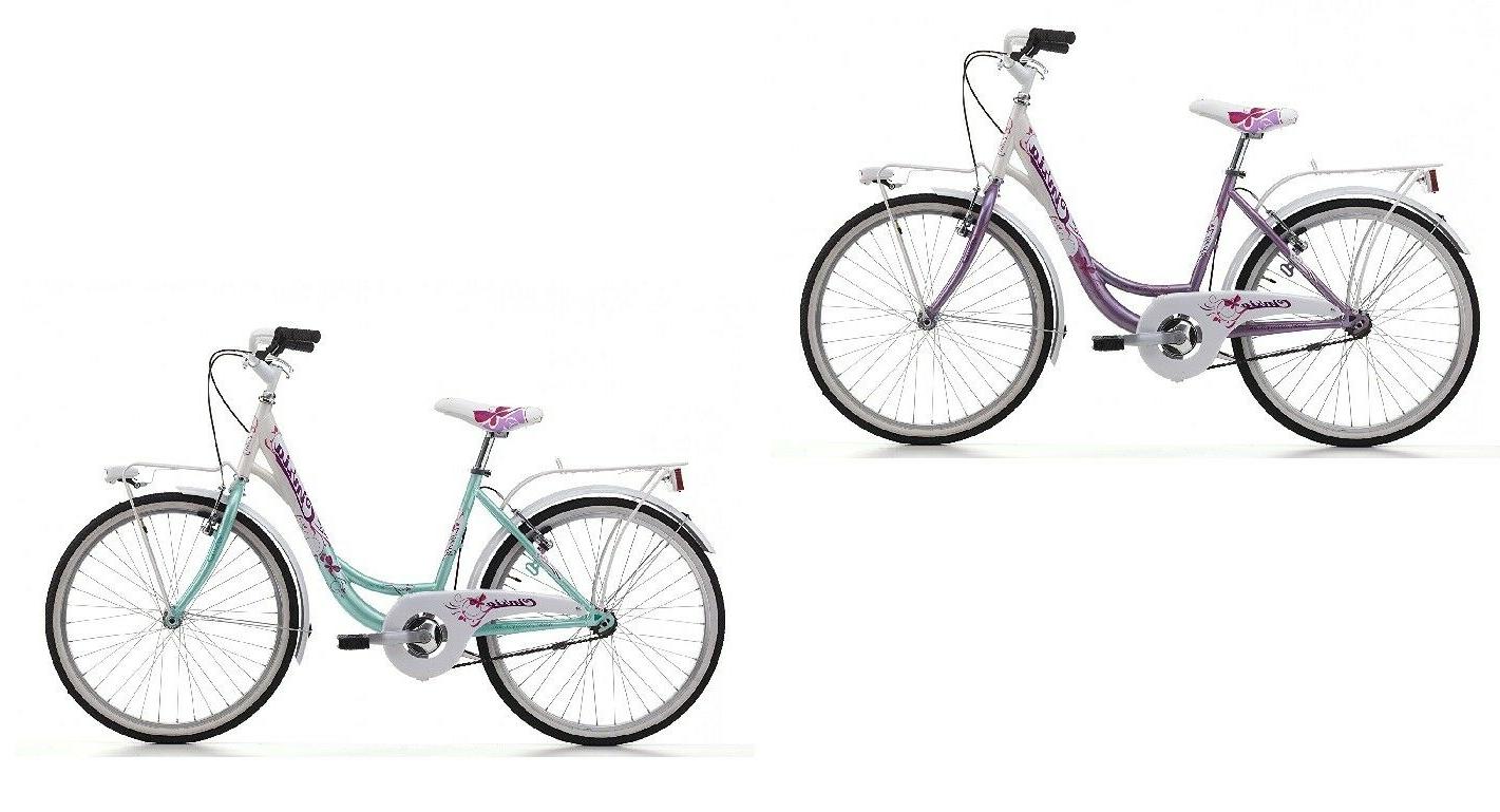 bici bicicletta donna 24 liberty citybike senza