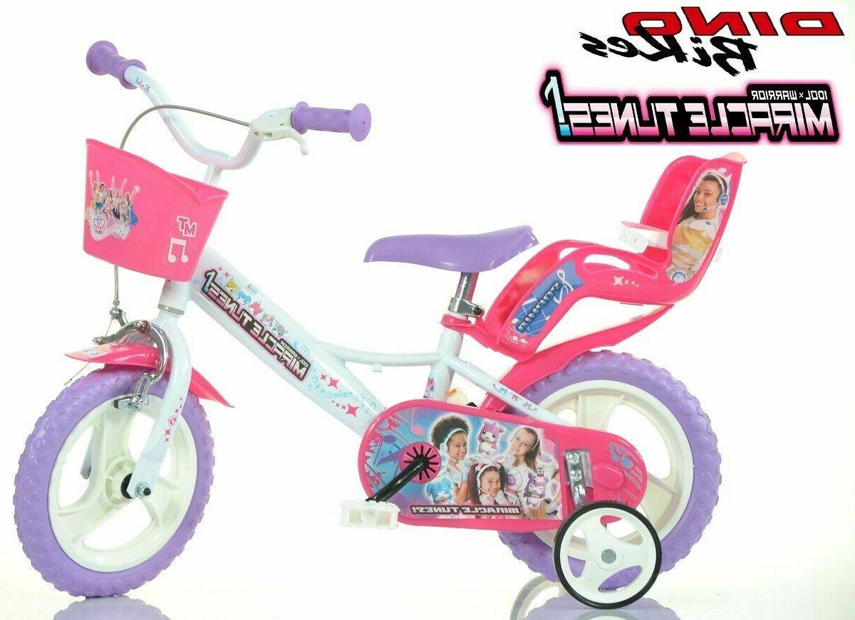 bici bicicletta miracle tunes per bambina misura