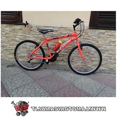 bici bicicletta msc 24 arancio