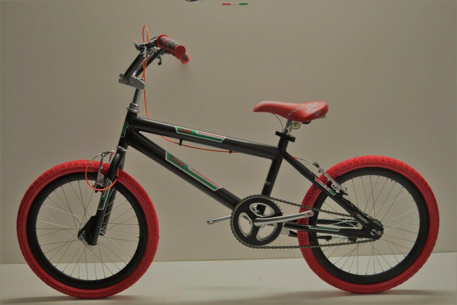 BICI BMX 20 FREE STYLE NERO ROSSO DA