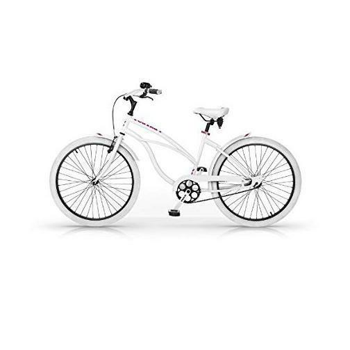 bici cruiser bicicletta per donna nera 1v