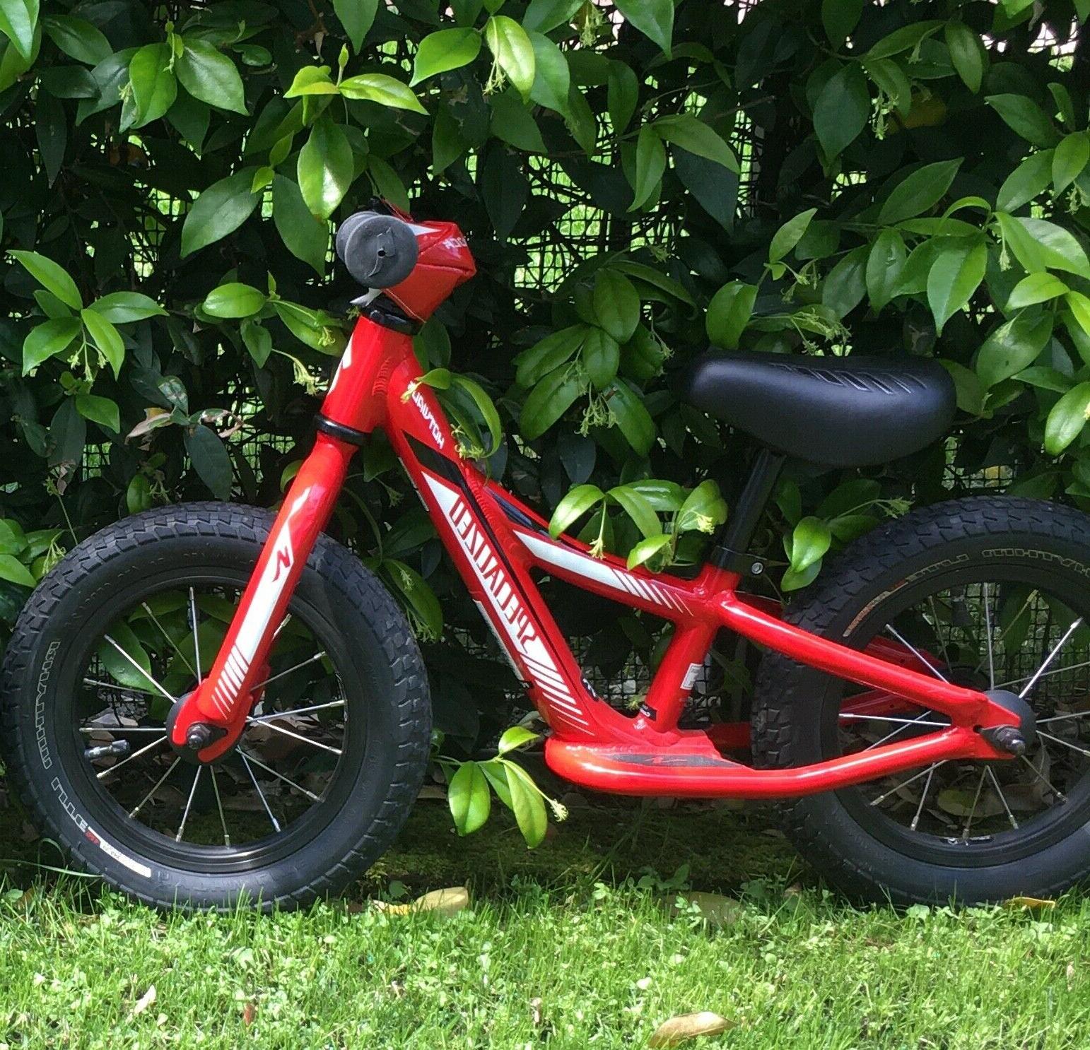 bici da bimbo hotwalk rossa in ottime
