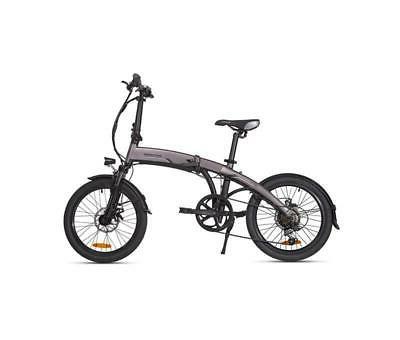 bici elettrica pieghevole milano 250w grigio antracite