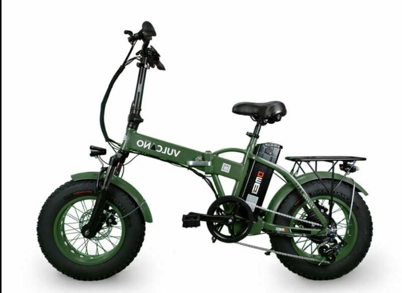 bici fat bike elettrica pieghevole vulcano little