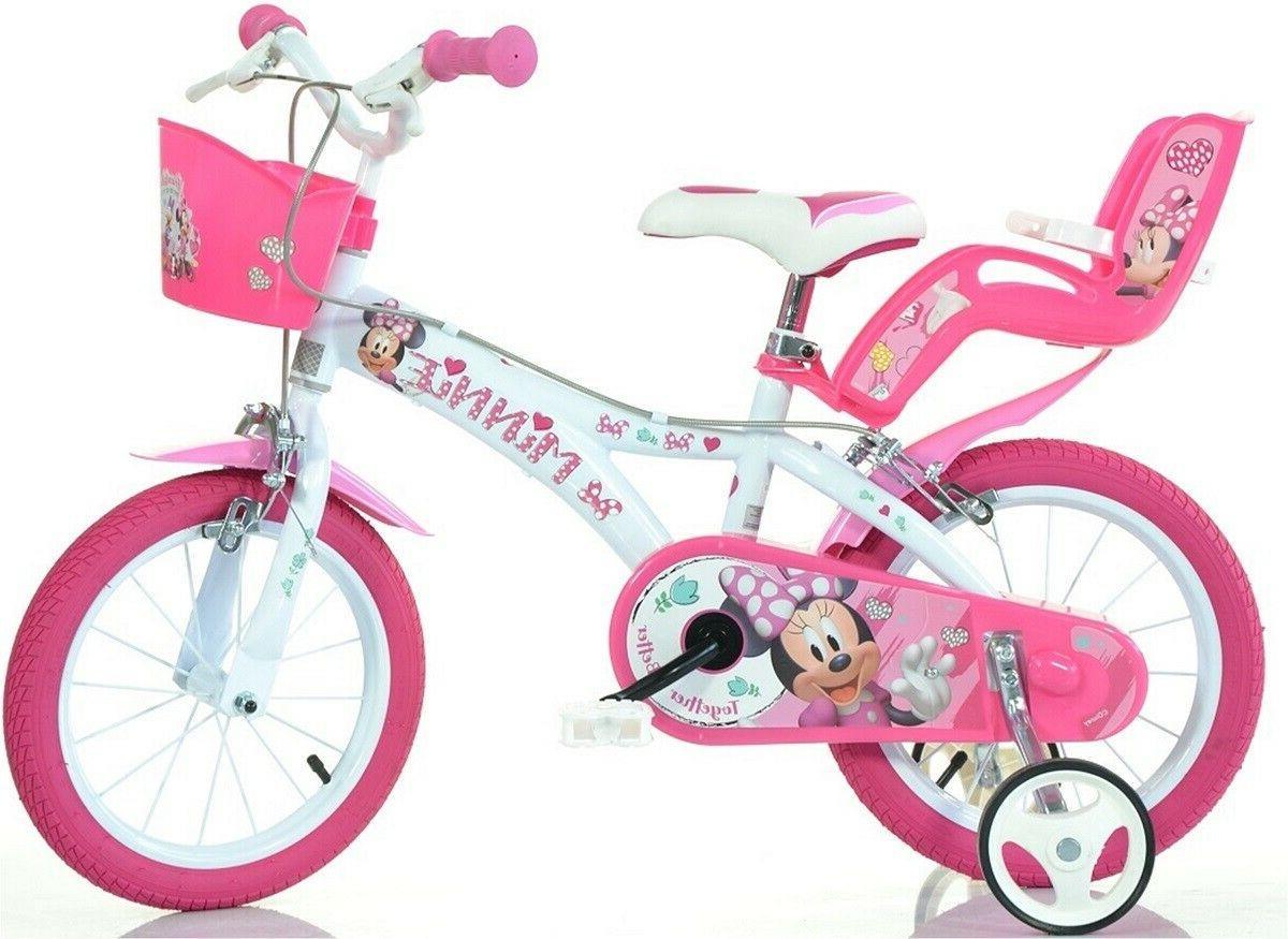 bici misura 14 minnie bimba bicicletta disney
