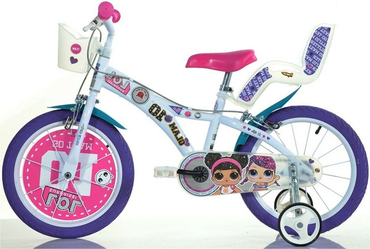 bici misura 16 lol surprise bimba bicicletta