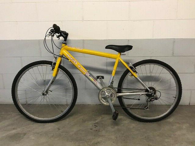 bici mtb giallo ragazzo