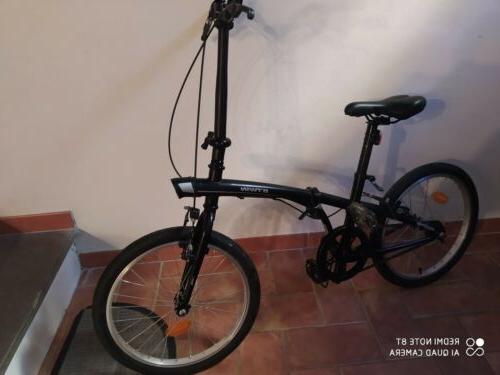 bici pieghevole tilt 100 btwin 20 bicicletta