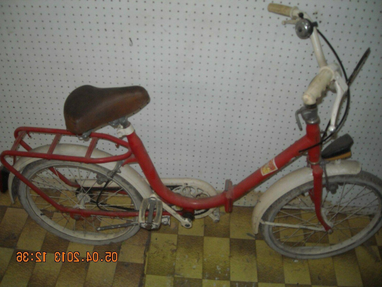 bici pieghevole tipo graziella 20 luce campanello