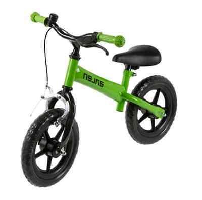 bici senza pedali con freno verde bambino
