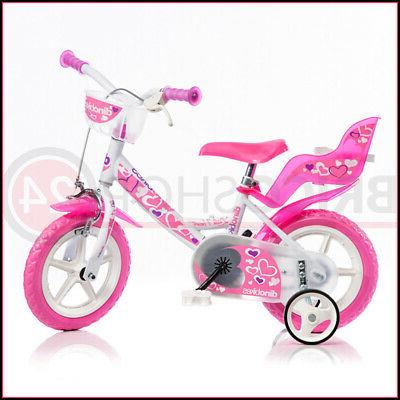 bicicletta 12 pollici piccoli cuori rotelle 1