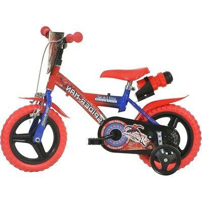 bicicletta 12 pollici spider man mtb mountain