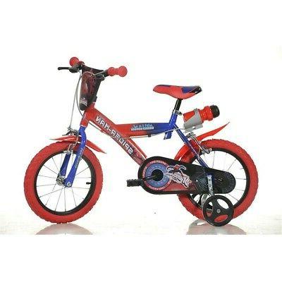 bicicletta 14 pollici spider man bambino mtb