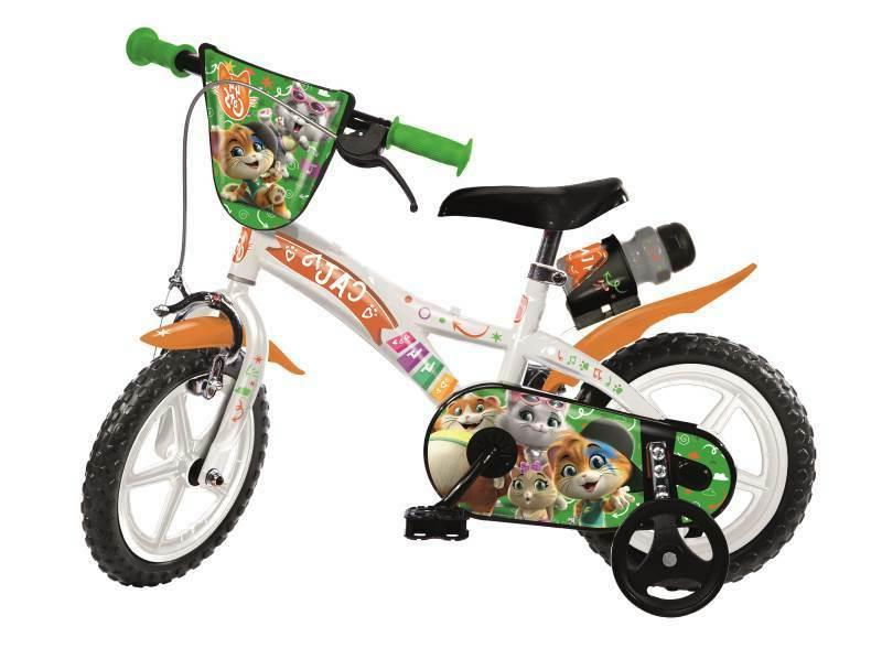 bicicletta 14 bimbo 44 gatti licenza ufficiale