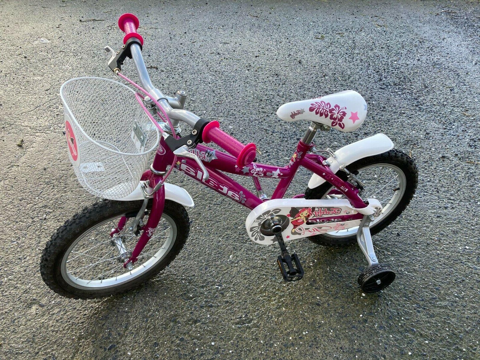 bicicletta 16 teddy girl 16 1v fucsia
