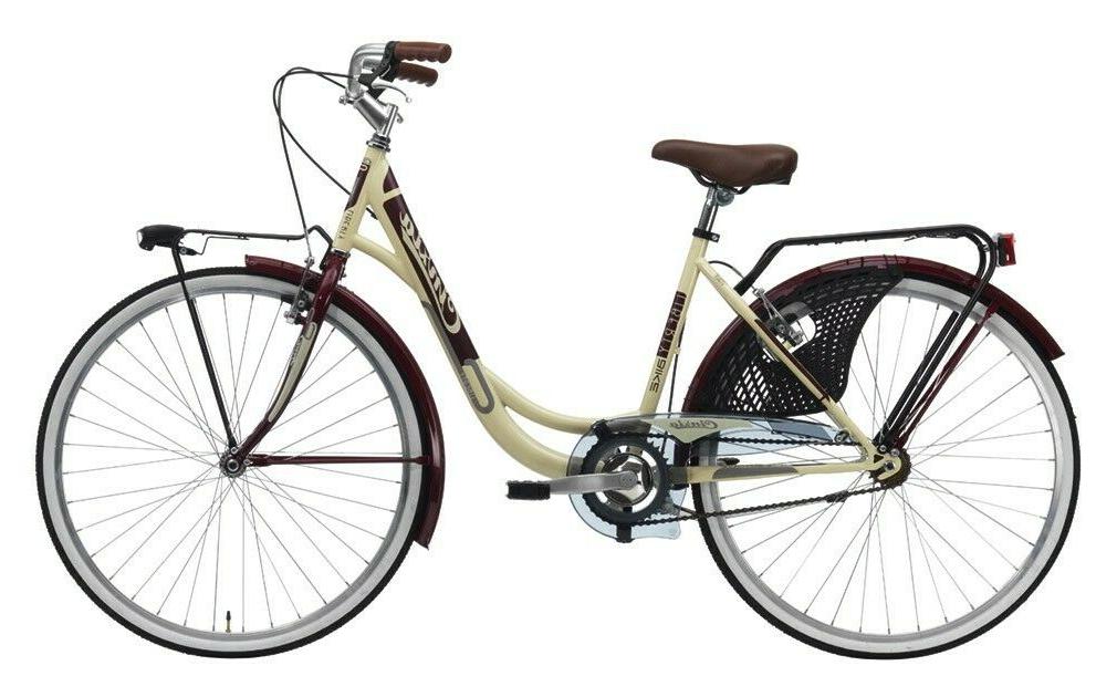 bicicletta 26 liberty bici olanda lady rossa