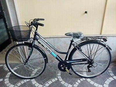 bicicletta 28 city bike donna beverly 6v