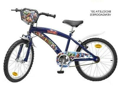 bicicletta avengers misura 20 anni 8 10