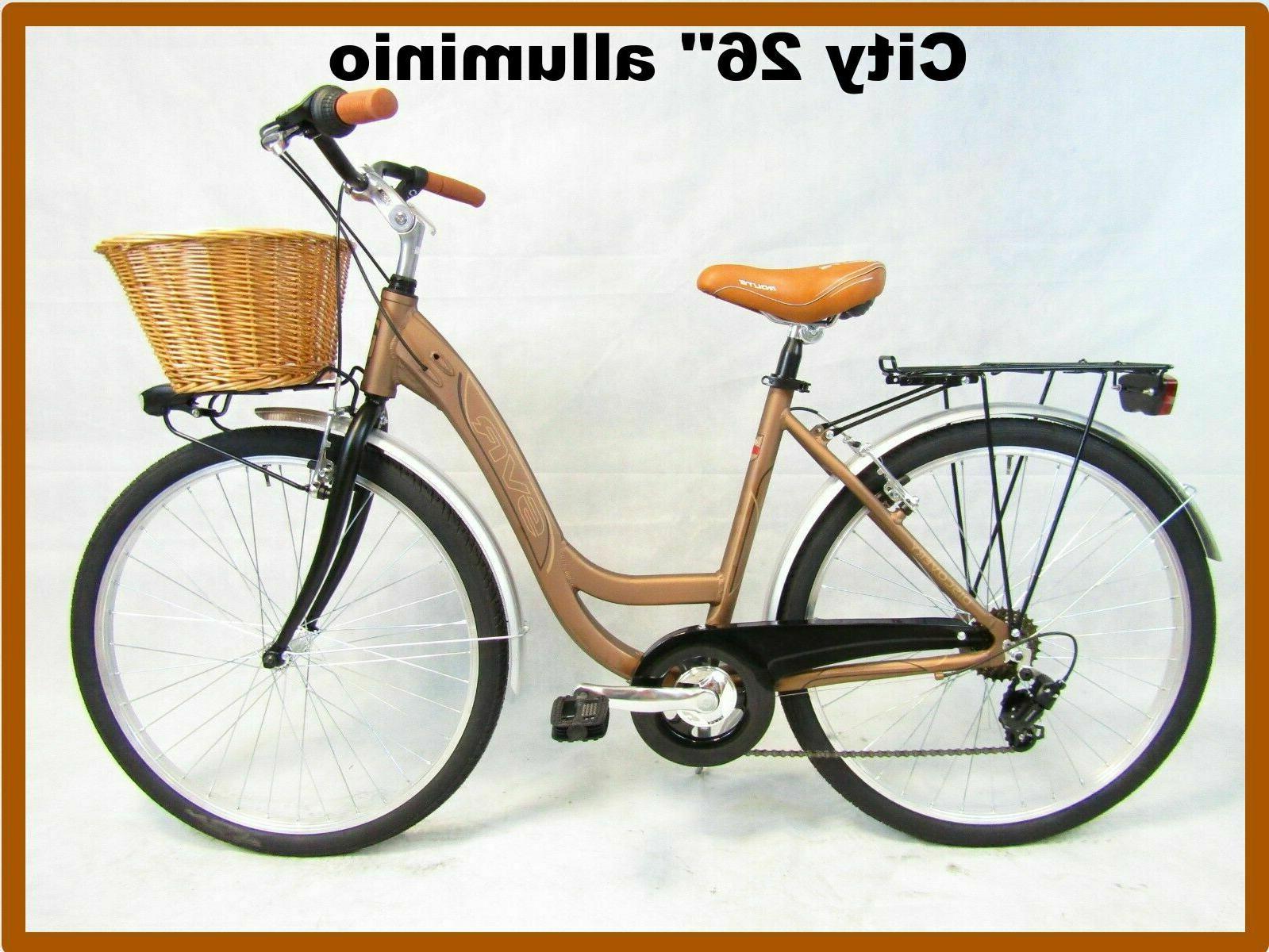 bicicletta bici da donna city bike 26