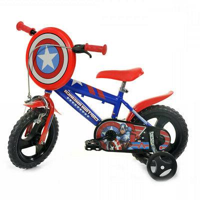 bicicletta captain america 12 pollici 3 4