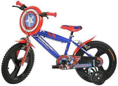 bicicletta captain america 16 pollici 5 6
