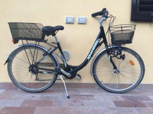 bicicletta city da donna marca con cambio