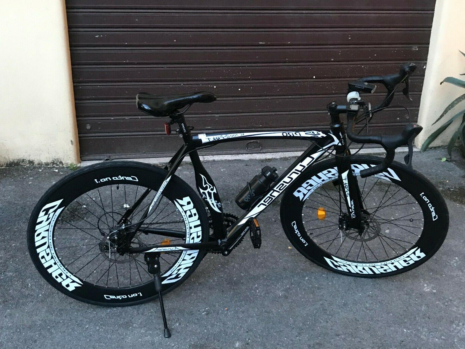 bicicletta da corsa in alluminio taglia 54