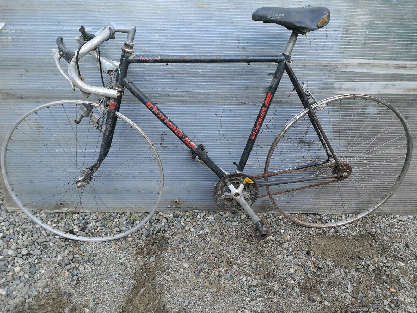 bicicletta da corsa vintage spike da restaurare