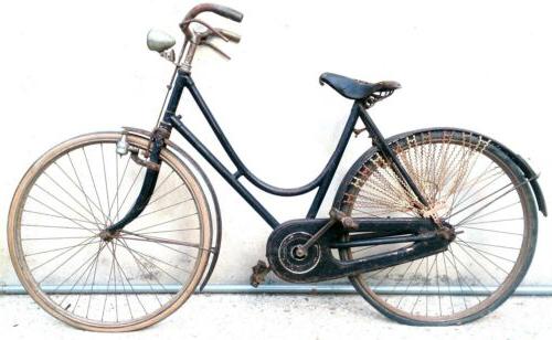 bicicletta da donna anni 30 con freni