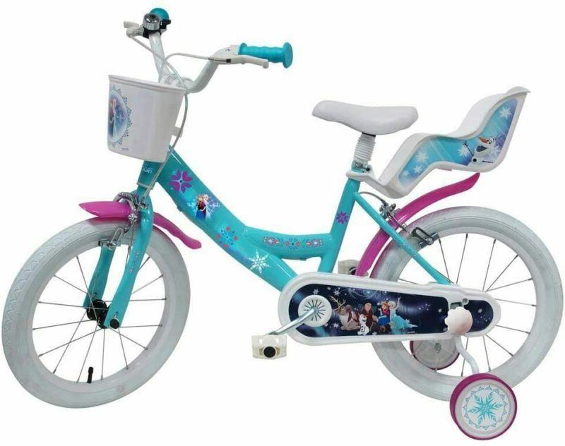 bicicletta disney frozen ii misura 16 rotelle