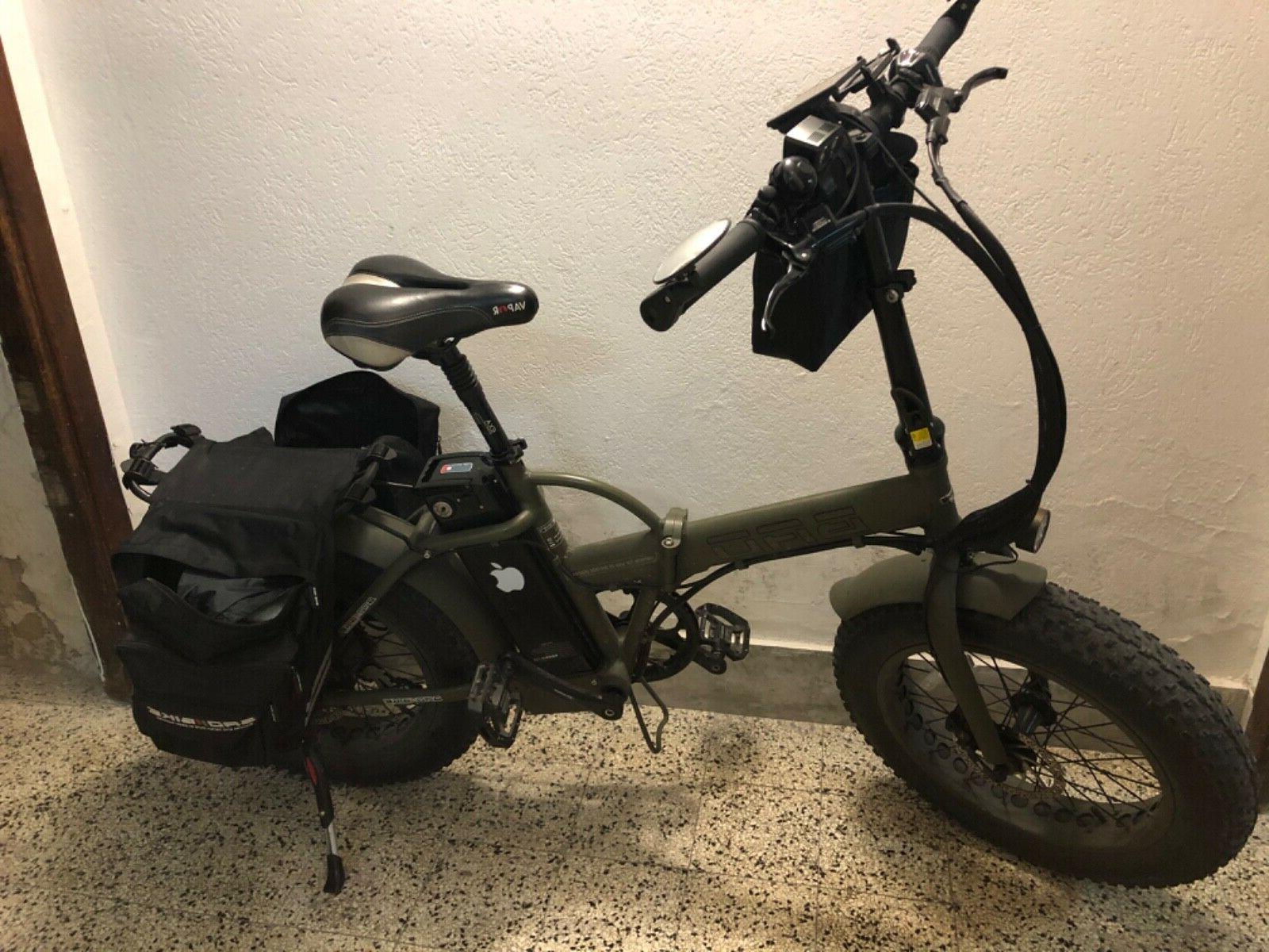 bicicletta elettrica pieghevole a pedalata assistita 500w
