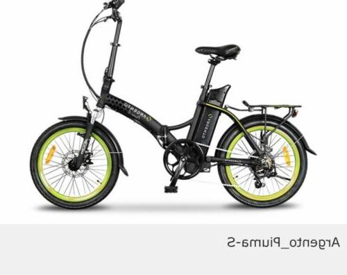 bicicletta elettrica piuma s 250w pieghevole a