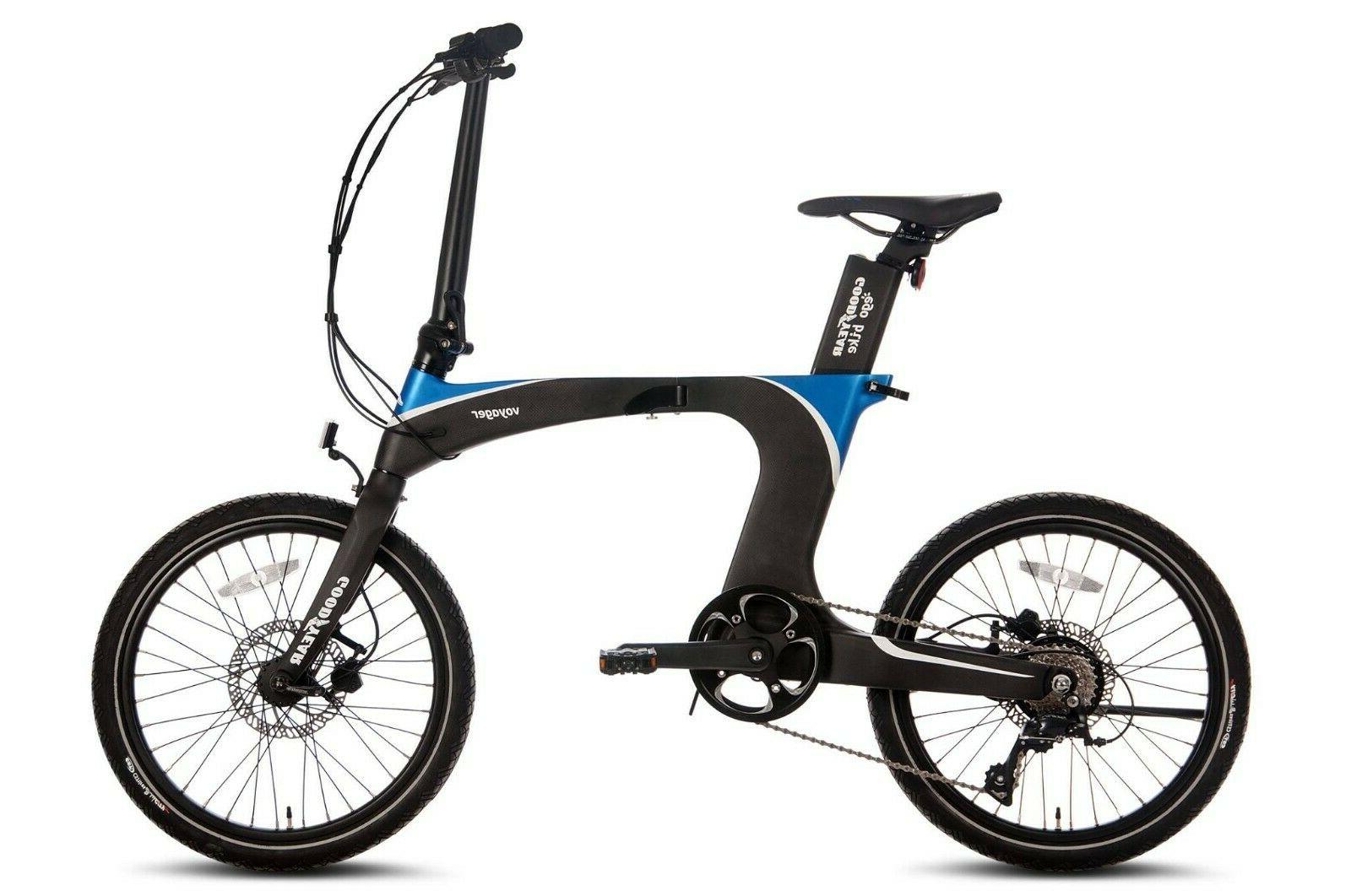 bicicletta elettrico pieghevole carbonio 20 7 8a