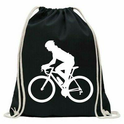 bicicletta figura zaino divertimento sport sacchetto sacco