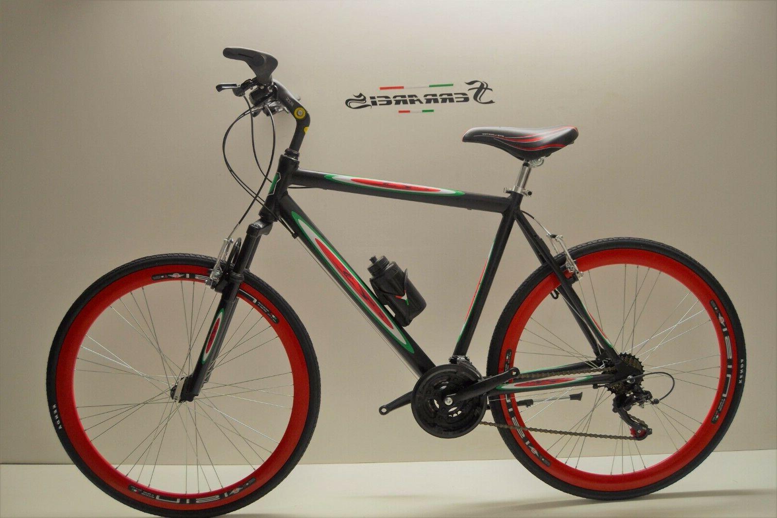 bicicletta ibrida 28 corsa strada in alluminio