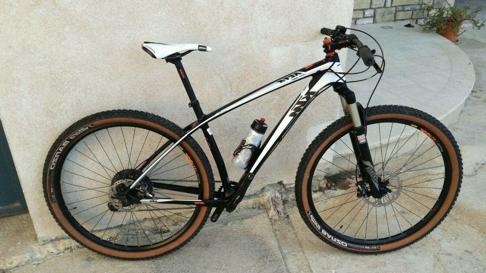 bicicletta mtb l full carbon tutta xt