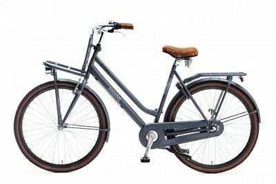 bicicletta nera 28 pollici 57 cm donna